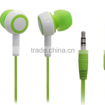most colorful earphone round wired cable in-ear earphone