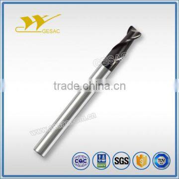 2 Flute Corner Radius with Long Shank Length Carbide Endmill for Steel or Cast Iron Milling