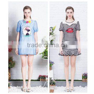 Factory Selling Spring And Summer girl dress sexy frocks