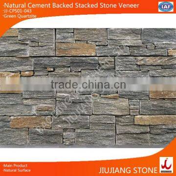 natural stacked exterior stone panel wall cladding