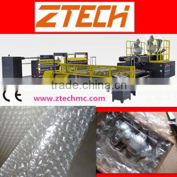 High Quality 2 Layers PE air bubble film extrusion machine twin screw design