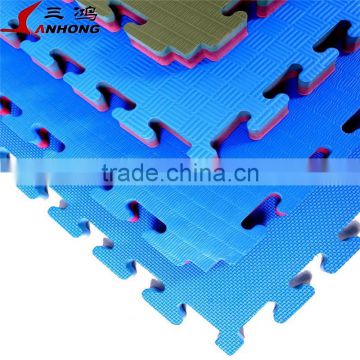 wholesale in china interlocking eva foam mats five stripes foam floor taekwondo mats