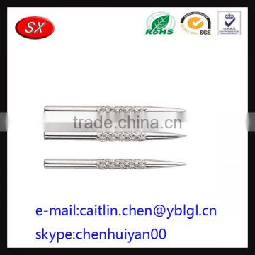 Dongguan Hardware Factory custom aluminum polishing knurled shaft