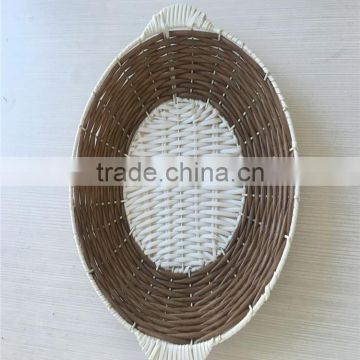 2016 Plastic Weaving Basket PE Tray