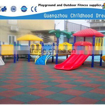 CHD-790 Residential Children Rubber Flooring For Exterior Playground