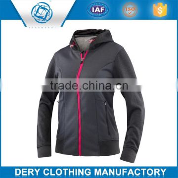 Professional breathable 100% blank polyester hoodie with 21S yarn