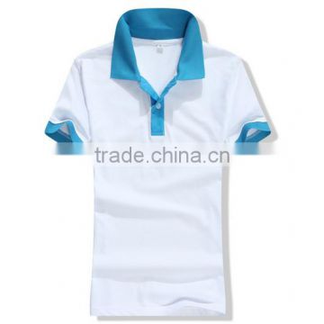 Factory Manufacture From China Custom 100% Cotton Plain Ladies Polo Shirts