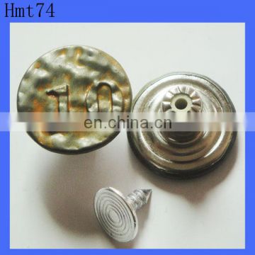 jeans fasteners button