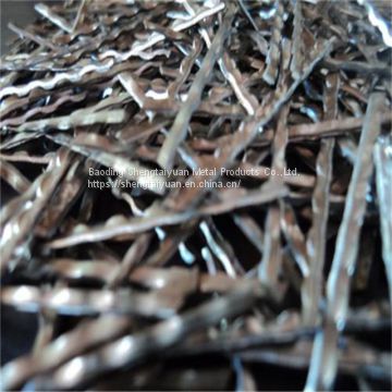 crimped steel fibres for reinforcement