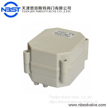 Without Manual And Indicator DC9V Electric Actuator For Stainless Steel Ball Valve