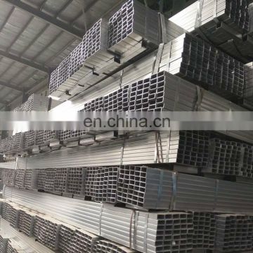 GI Galvanized Square steel pipe Rectangular steel pipe Round steel pipe price per kg for construction