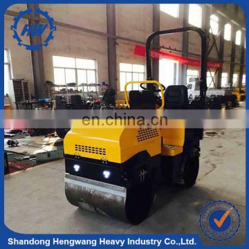 1 Ton Weight Small High Quality New Vibratory Road Roller For Sale
