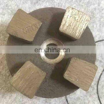 Floor concrete polishing machine diamond pads grinding machine with Resin pad