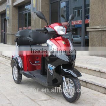 hot sale 2 seat 500w 48v 3 wheel electric tricycle
