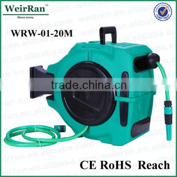 (73545) garden easy-operated retractable automatic hose reel irrigation machine