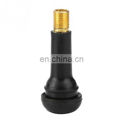 Anti leakage tubeless tire valves brass with EPDM tyre valve Tr414
