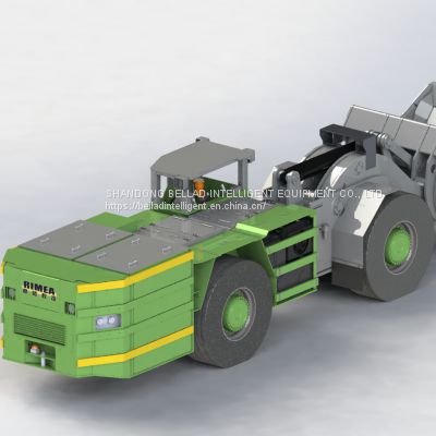 High Quality 2 Cubic Meter Articulated Underground Battery Loader Scooptram