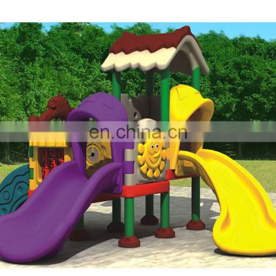 Amusement Park Kindergarten Small Kids All Plastic Part Children Outdoor Playground Equipment