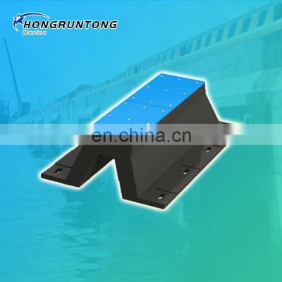 High Energy Absorption UHMW PE Face Pads Marine Super Arch Rubber Fender Systems For Ship Berths