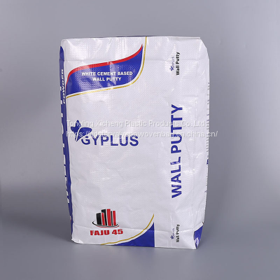 Paper Valve Bag For Tile Adhesive Cement Packing Kraft Paper Bags Customized Accept