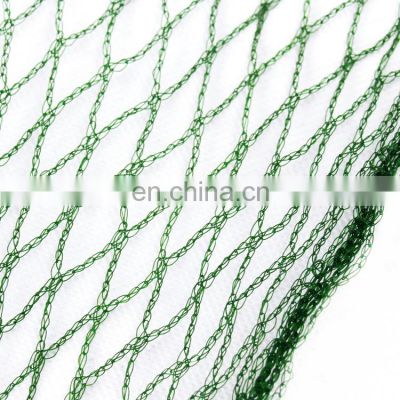 hdpe agriculture bird net garden vineyard fence mesh diamond anti bird net for farms green protect knitted mesh cloth