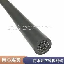Pipeline robot crawling cable CCTV pipeline robot cable polyurethane downhole multi-core waterproof oil resistance tensile welcome custom support call soft win wire and cable