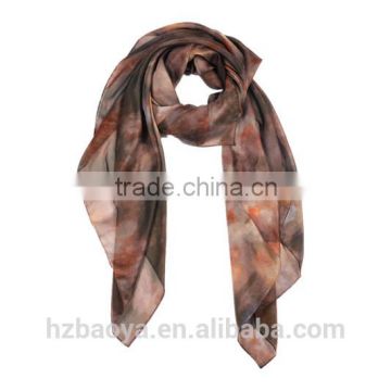 2014 high quality wholesale polyester digital print square scarf