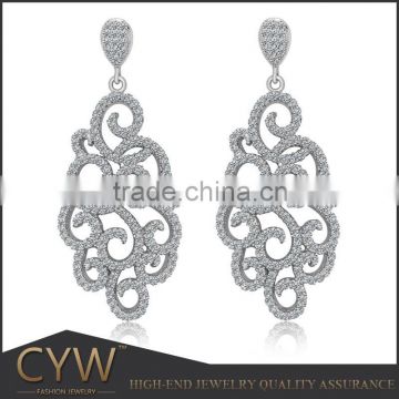 CYW wholesale fashion 925 sterling silver zirconia jewellry for christmas gift 925 sterling silver jewellry