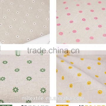 eco friendly fabric 55% linen 45% cotton blended fabric for cloth