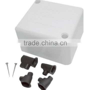 SAA Certificate White Small PC Electric Junction Box With Connectors