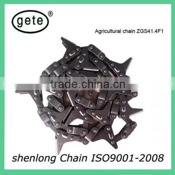 agricultural chains pitch 41.4 with F1 attachments