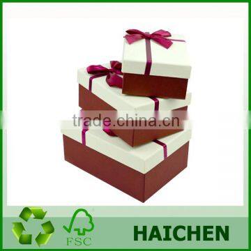 Custom Logo Printed Gift Boxes For Wholesale made in China