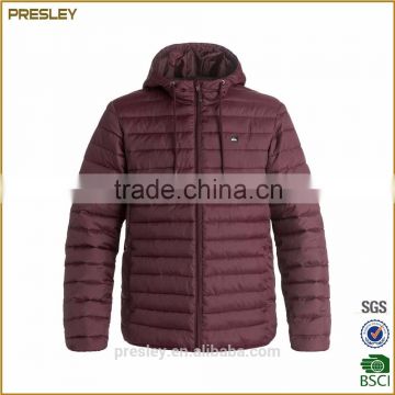 Wholesale hot sale cheap outwear man clothes padded jacket coat mens
