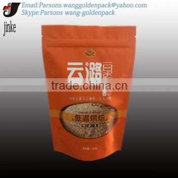 Yun Nan Arabica Coffee packing plastic bags