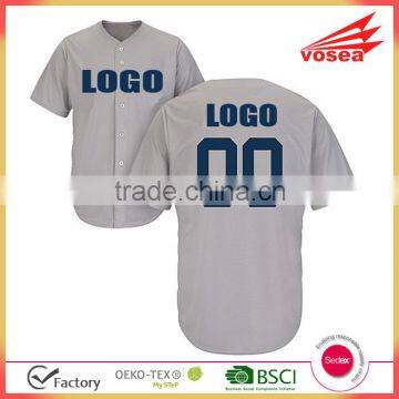 2016 New Custom cheap Tackle Twill embroidered blank baseball jersey