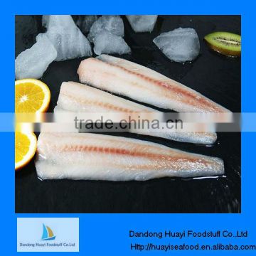 Frozen high quality pacific cod fillets