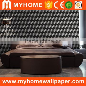 Good design High quality washable pvc classic simple decor wallpaper