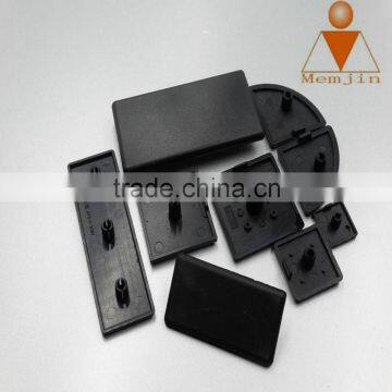 Plastic end cap used in aluminum profiles