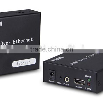hdmi extender 120m over tcp ip supports 1080P 3D with IR remote control