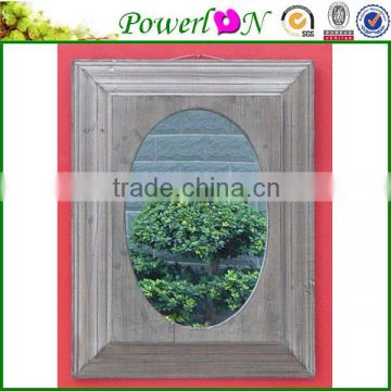 Discounted Antique Novelty Wooden Frame Decorative Mirror For Home Backyard Patio I28M TS05 X11 PL08-34230CP