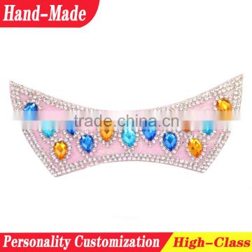 A rhinestone patches decorative slipper shoes accessory glass diamond