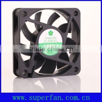 Mini dc brushless fan 60x60x15mm dc cooling fan for humidifier