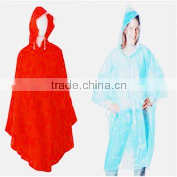 PVC poncho/printed poncho/high quality rain poncho