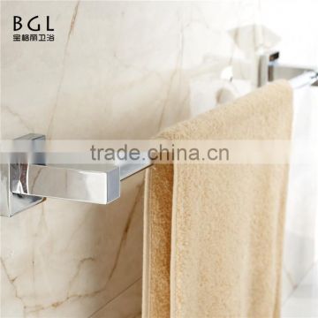 2015News BaoGeLi Bathroom accessories zine alloy hardware chrome towel bar