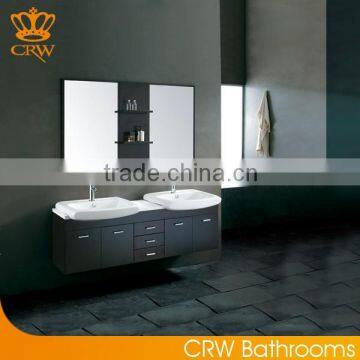 CRW GSP18 Wall Mounted Double Sink Bathroom Furniture