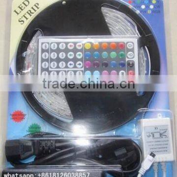 5M led strip kit with Remote and Plug RGB Emitting Color and Flex LED Strips Type Led Light Kit