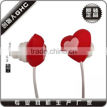 3D heart earphones for kids at cheap price