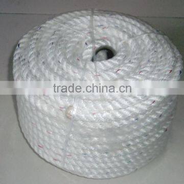 White pp multifilament rope