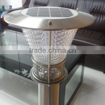 Manufacturer 100cm tall Stainless solar power lantern Solar garden Light outdoor