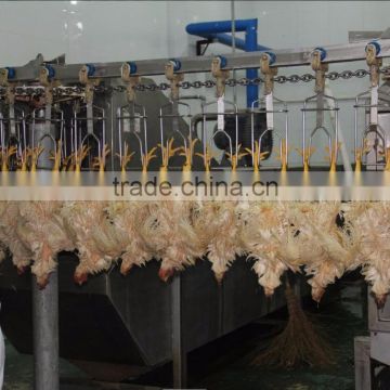 China sell good quality poultry farm used chicken slaughtering equipment/broiler slaughter line 008618052092685